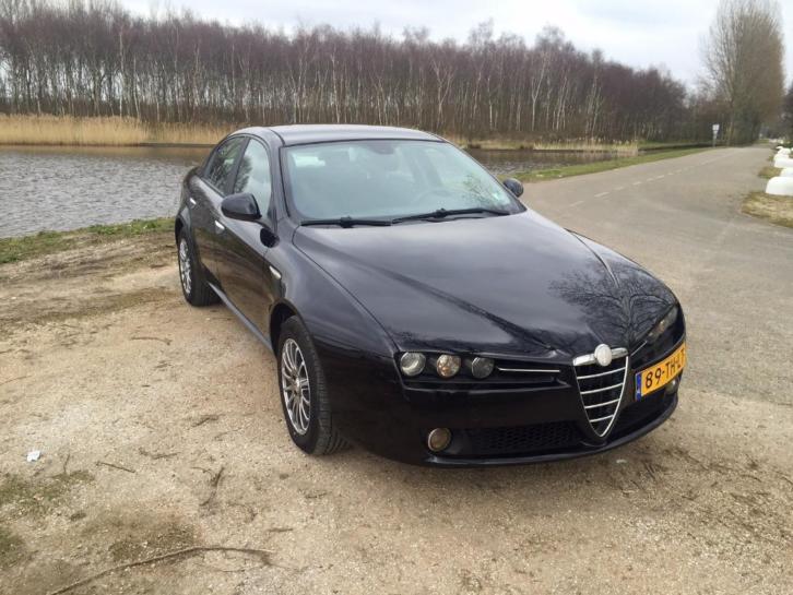 Alfa Romeo Alfa-159 1.9 JTS 2006 Zwart