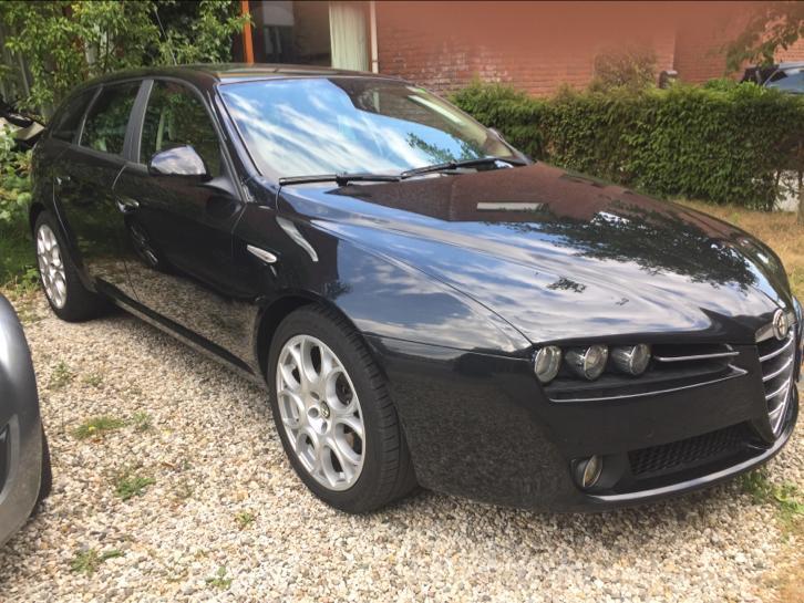 Alfa Romeo Alfa-159 1.9 JTS SW 2008 Zwart