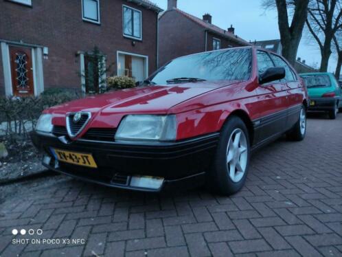 Alfa Romeo Alfa-164 3.0 V6 U9 1989 Rood