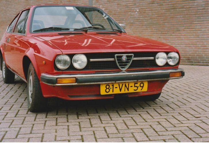 Alfa Romeo Alfasud 1.5 Sprint 1978 Geel