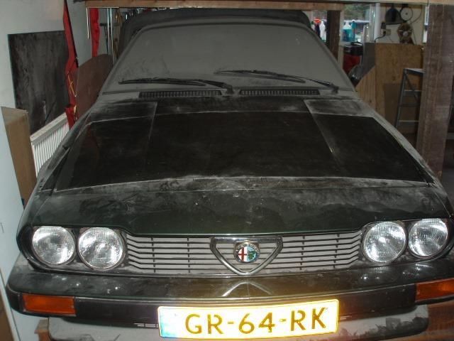 Alfa Romeo Alfetta 2.0 GTV 1981 Zwart