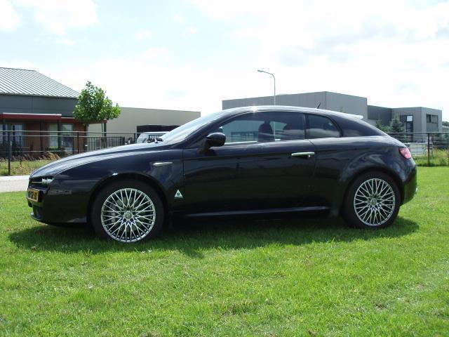 Alfa Romeo Brera 3.2 JTS V6 Q4, 2006, Zwart, rood leer.