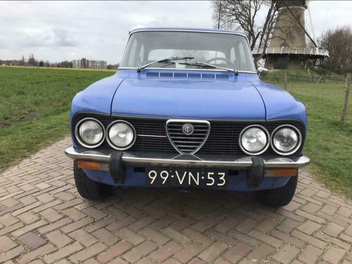 Alfa Romeo Giulia 1.6 Super 1978 met 24Mnd APK Org NL 