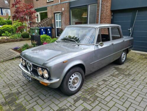 Alfa Romeo Giulia 1600 Nuova Super 1977 Grijs