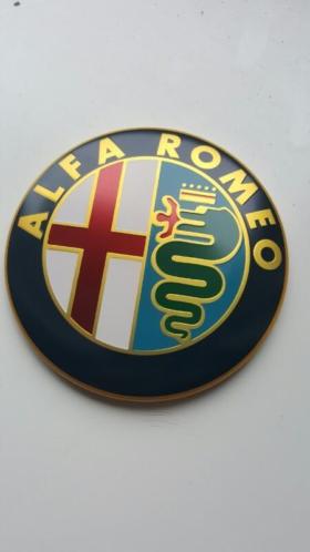 Alfa Romeo Logo  Embleem 74mm 2 STUKS GRATIS VERZENDING