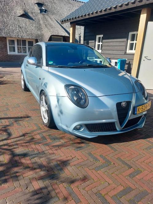 Alfa Romeo MiTo 1.4 Turbo 88KW 2009 Blauw panorama dak