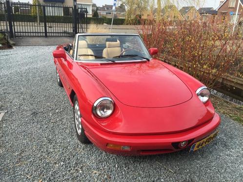 Alfa Romeo Spider 1991 met slechts 43.000 km op de teller