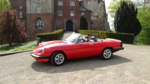 Alfa Romeo Spider 2.0 1984 Rood te koop