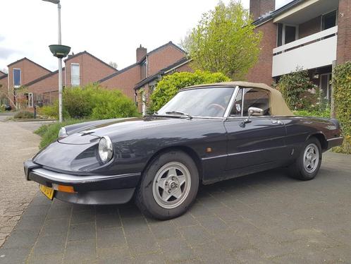 Alfa Romeo Spider 2.0 1985 Zwart