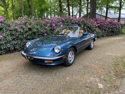 Alfa Romeo Spider 2.0 U9 1987 Blauw