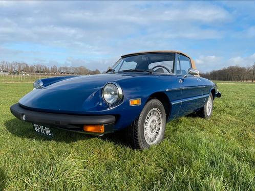 Alfa Romeo Spider 2000 Iniezione 1977 Blauw