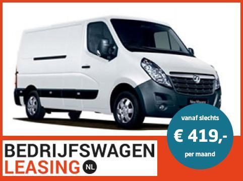 All-inclusive Opel Movano leasen ook voor starters en ZZP039er