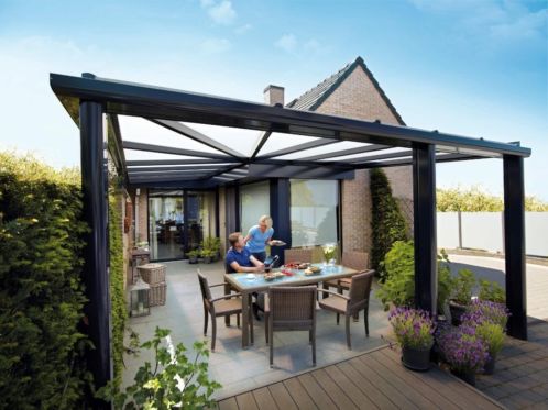 Alle maten aluminium veranda, overkapping, diverse kleuren