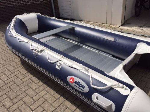 Allpa Sense 350 rubberboot nieuwe buitenboordmotor 8PK 