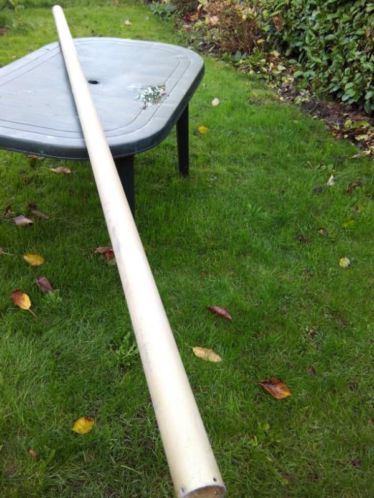 Alluminium buis voor spinnakerboom, 63mm rond, 305 cm lang, 