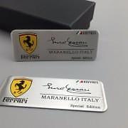 Alluminium Ferrari Maranello special edition embleem logo