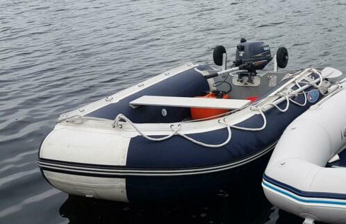 Alpa rubberboot 290 met 4pk yamaha 4t
