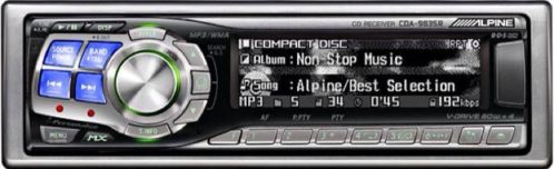 Alpine CDA-9835r met cd wisselaar in doos