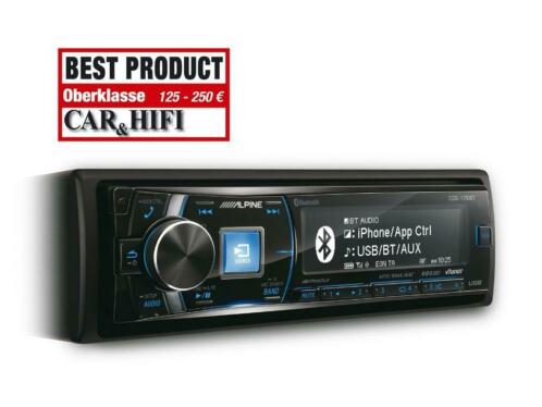 Alpine CDE-178BT radio cd usb oel display NIEUW topmodel