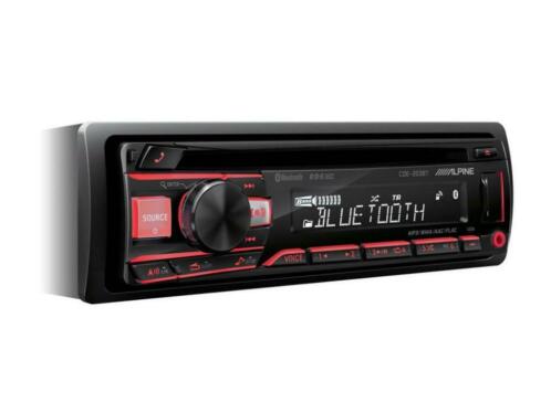 ALPINE CDE-203BT - nieuw model alpine autoradio cd bluetooth