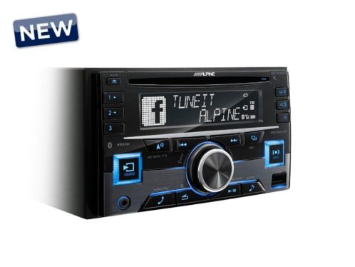 Alpine CDE-W296BT 2-din autoradio cd usb 3xout met bluetooth