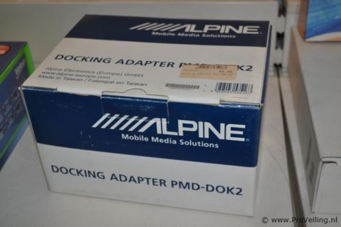 Alpine docking adapter PMD-DOK2 in veiling bij ProVeiling