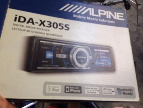 Alpine iDA-X305S autoradio scherm 