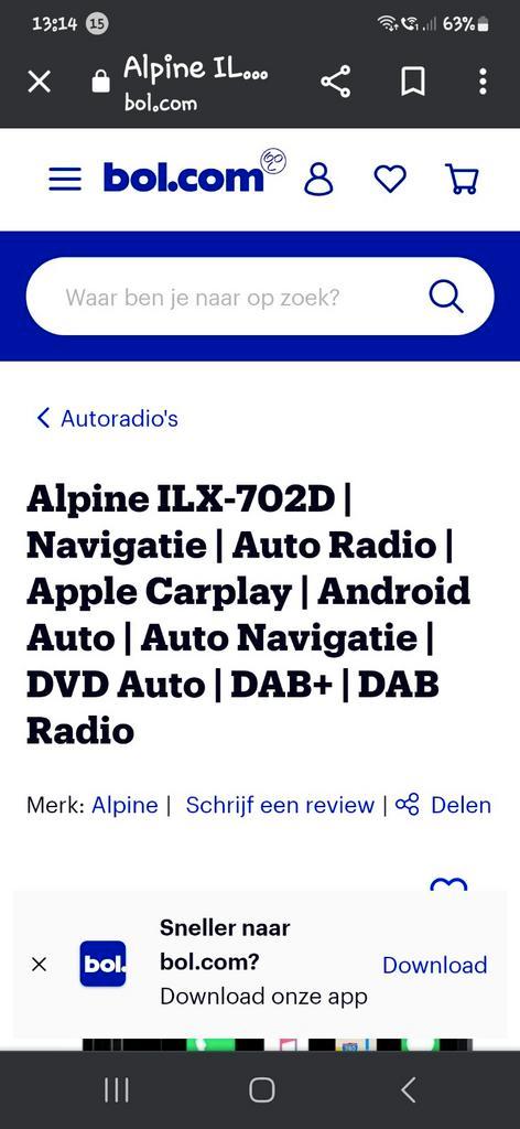 Alpine ILX 702D