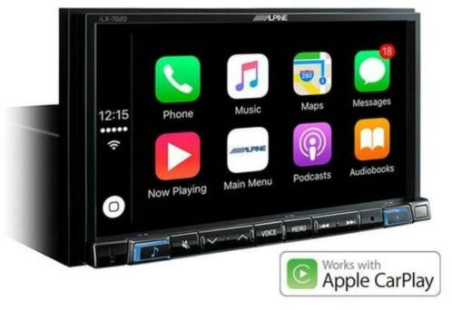 Alpine ILX-702D Radio 7 inch Android Auto, Apple Carplay