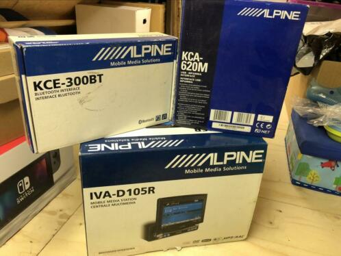 Alpine IVA-D105R dvd speler autoradio