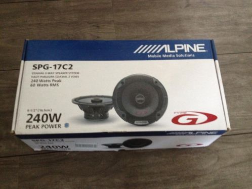 Alpine speakers