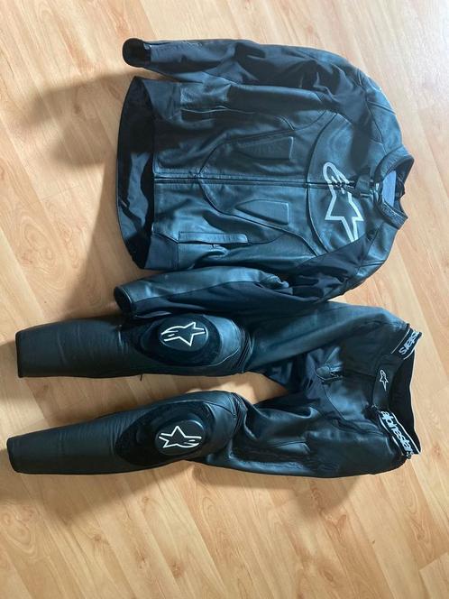 Alpinestars 2delig leren pak. Z.g.a.n. maat 48