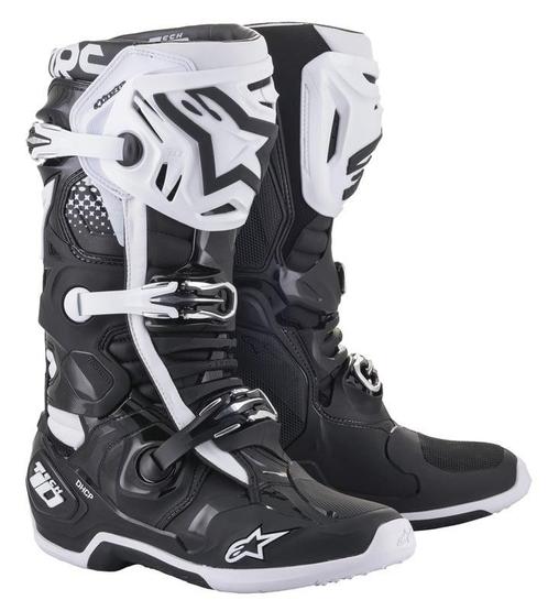 Alpinestars - Crosslaarzen Tech 10 ZwartWit