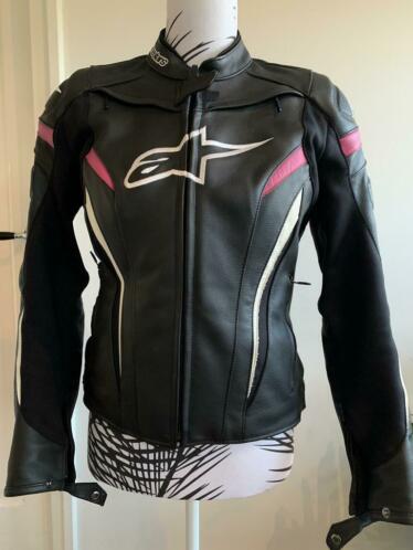 Alpinestars Dames lederen motorjas.