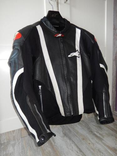 Alpinestars SMX Air Flo Lederen jacket maat 50 52