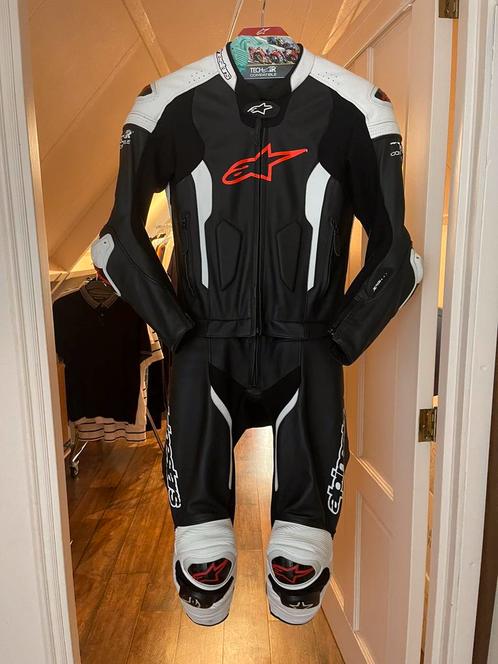 Alpinestars tweedelige motorfiets lederen pak maat 46