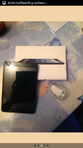 Als nieuw Ipad mini zwart