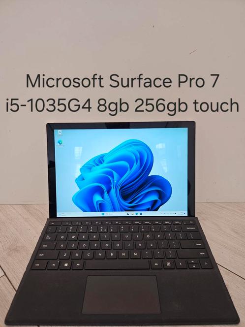 Als nieuw Microsoft Surface Pro 7 i5-1035G4 8gb 256gb touch