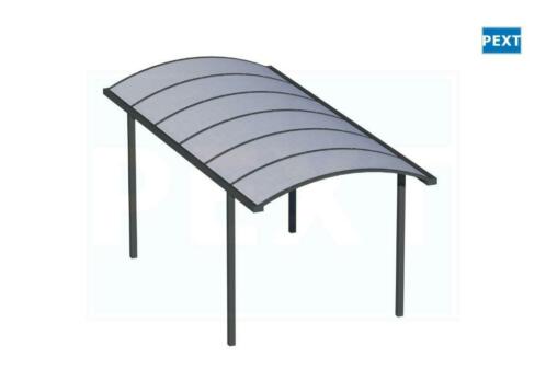 aluminium carport pc10 met polycarbonaat