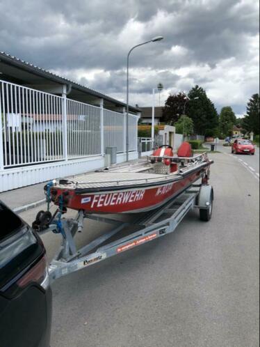 Aluminium patrouille  werkboot  sloep  Visboot