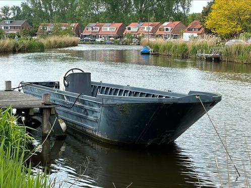 Aluminium sloep partyboot grachtenboot consoleboot US Army