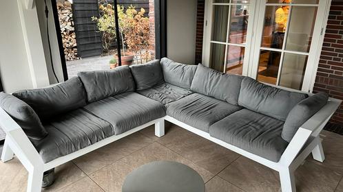 Aluminium stevige lounge set afmetingen ca 2500 mm x 2500 mm