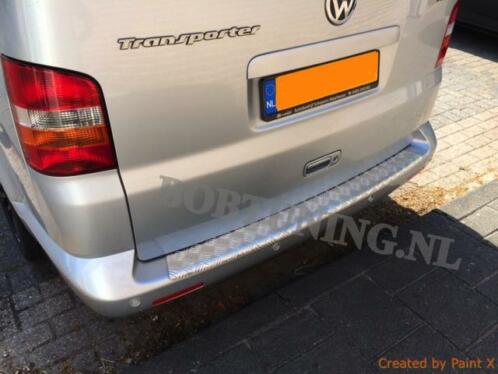 Aluminium Traanplaat bumperbescherming Volkswagen T5,T6