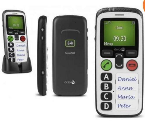 Alzheimer  senioren mobiele telefoon Doro secure 580