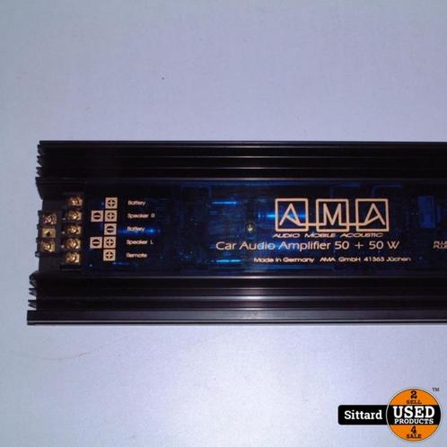 AMA car audio amplifier stereo 50 x 50 Watt plus plus  681