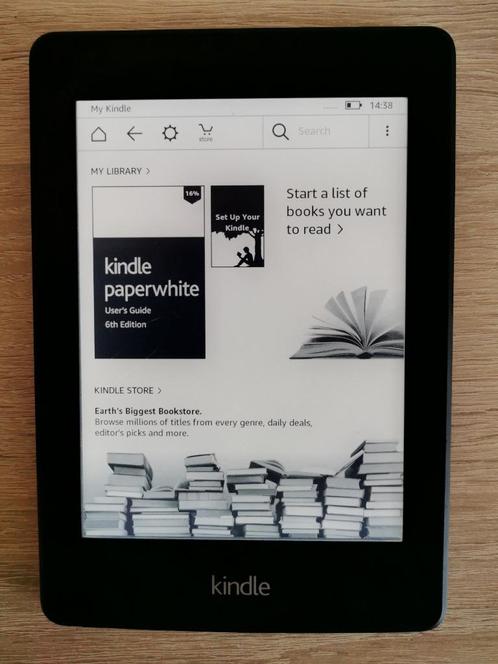 Amazon Kindle paperwhite 6e editie 2GB LET OP