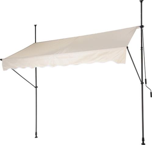 Ambiance Zonnescherm met Handslinger 250 x 120 cm - Crme  -