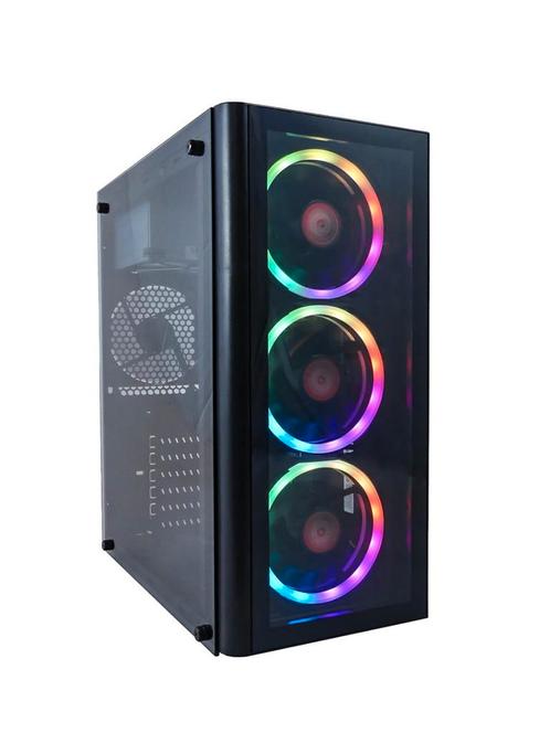 AMD Ryzen 5 6-Core RGB Budget Game Computer  Gaming PC -...