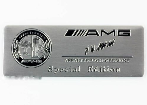 AMG Special edition embleem logo