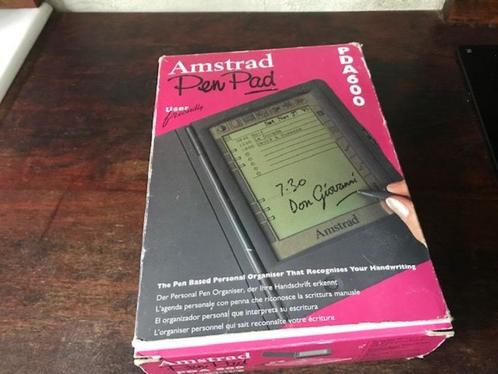 Amstrad pen pad PDA 600 personal organizer vintage